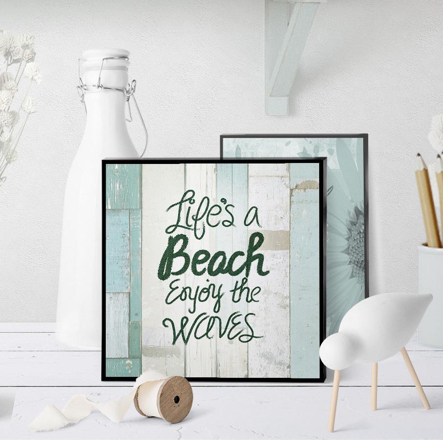 0970 Life's A Beach Art - deloresartcanada
