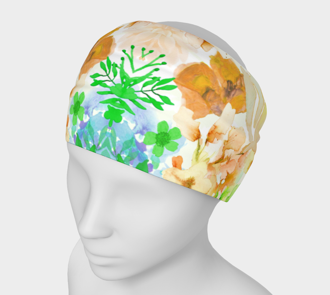 Gracious Garden Headband by Deloresart - deloresartcanada